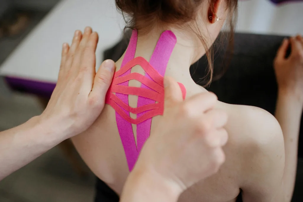 Behandlung Kinesio Taping